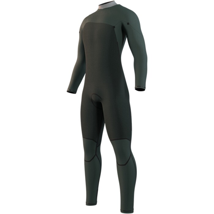 2025 Mystic Mens Motion 4/3mm Chest Zip Wetsuit 35000.250007 - Truffle